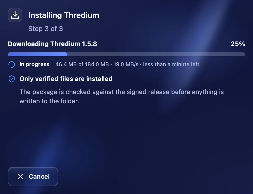 Download and installation